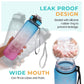 HIAS Motivational Leakproof 1L Water Bottle