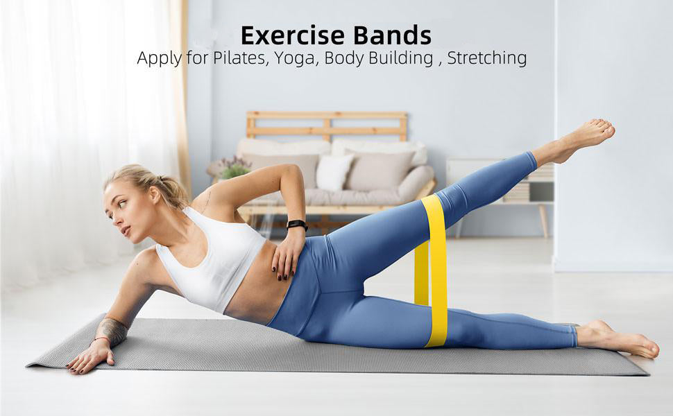 5 Pis Premium Full-Body Resistance Exercise Band - Hias E-commerce