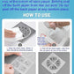 Waterproof Drain Covers for Bathroom (13cm x 13cm)