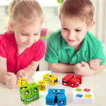 WOOD EXPRESSION CUBE PUZZLE Kids - Teenager