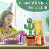 Dancing Cactus Interactive Musical Toy for Kids and Adults Bring Joy to Your Space - Hias E-commerce