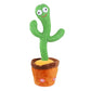 Dancing Cactus Interactive Musical Toy for Kids and Adults Bring Joy to Your Space - Hias E-commerce