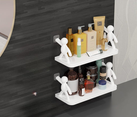 Organize with Ease: Bathroom Kitchen Doll Storage Rack Shelf - Your Solution to Clutter-Free Spaces! - Hias E-commerce