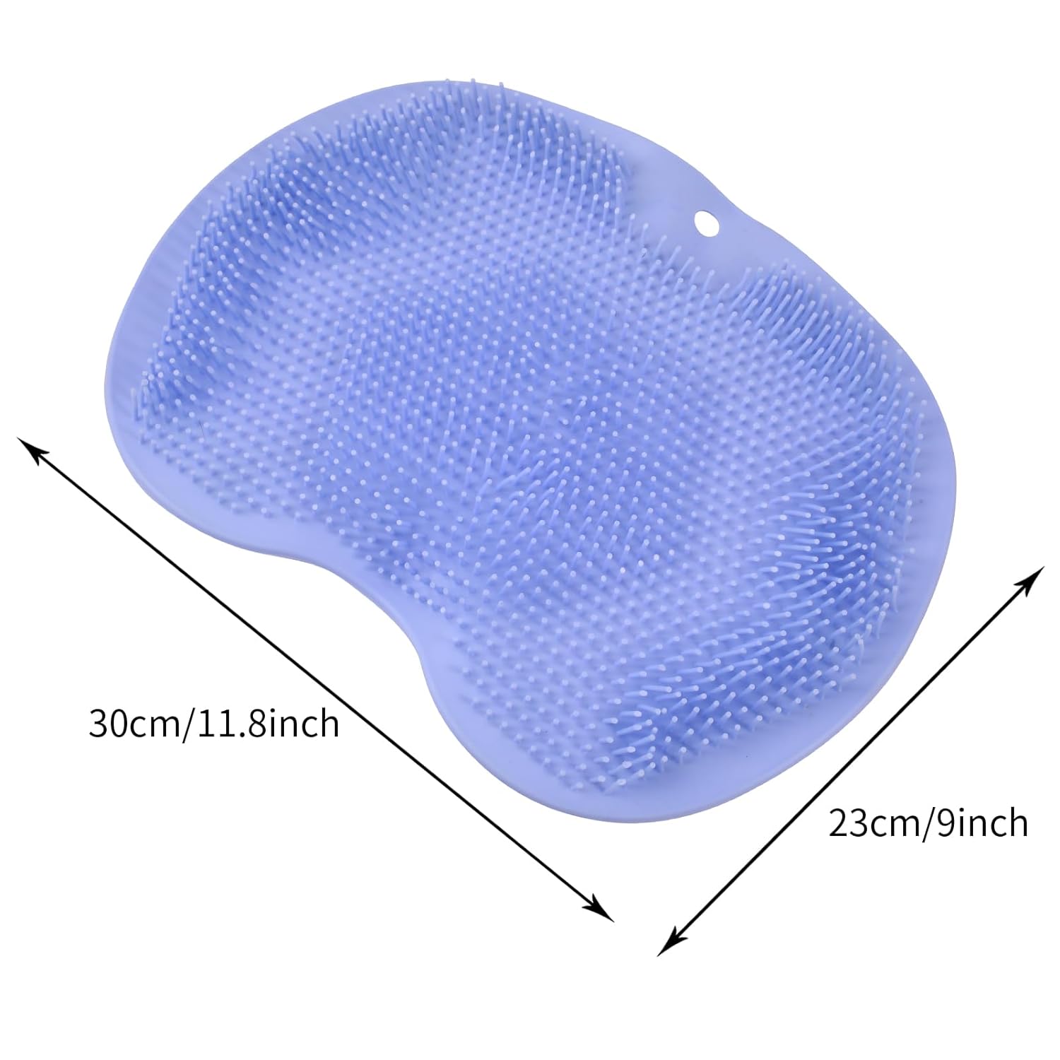 Hands-Free Shower Silicon Foot & Back Scrubber Mat for Luxurious Bathing Experience - Hias E-commerce