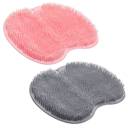 Hands-Free Shower Silicon Foot & Back Scrubber Mat for Luxurious Bathing Experience - Hias E-commerce