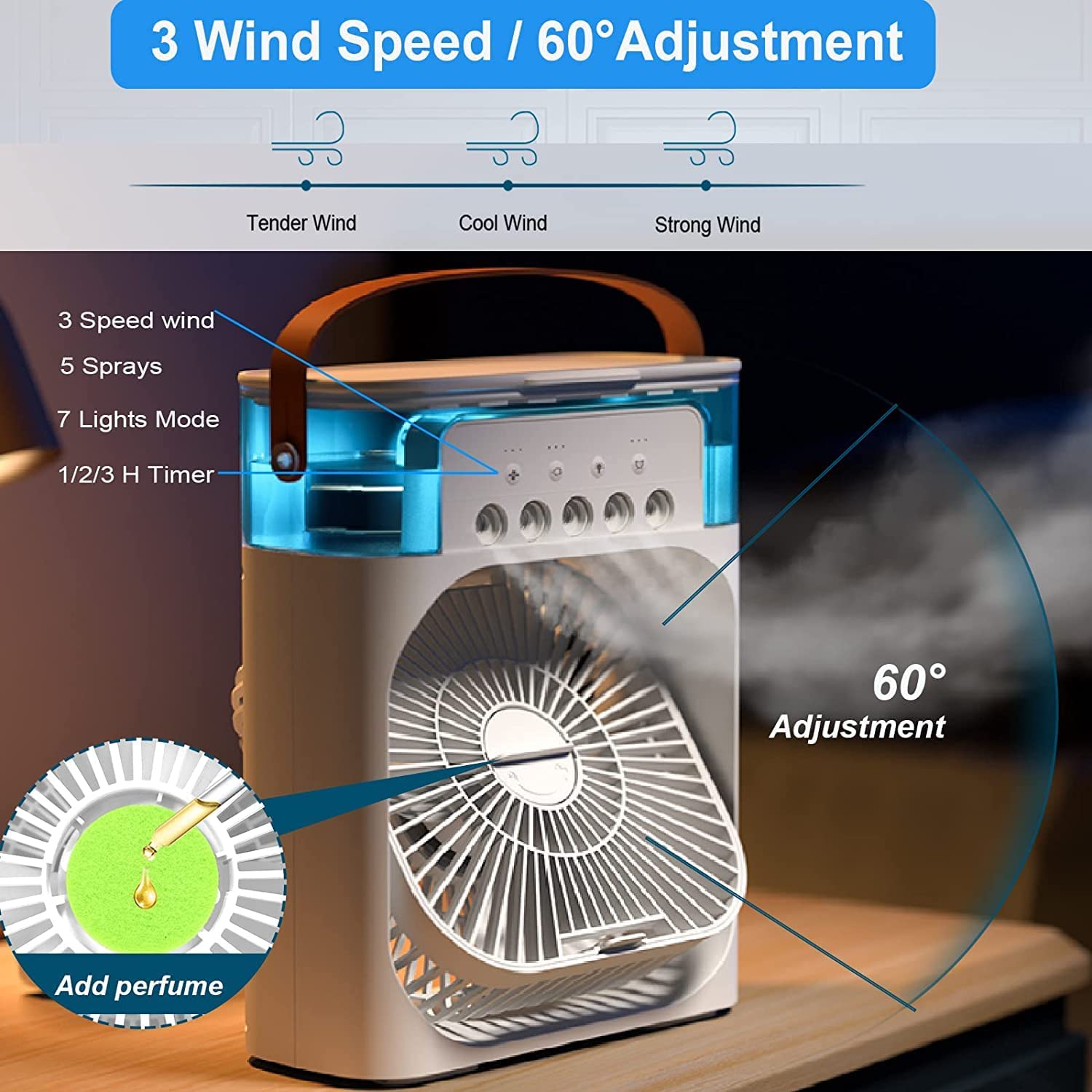 Portable Air Conditioner Fan - Hias E-commerce