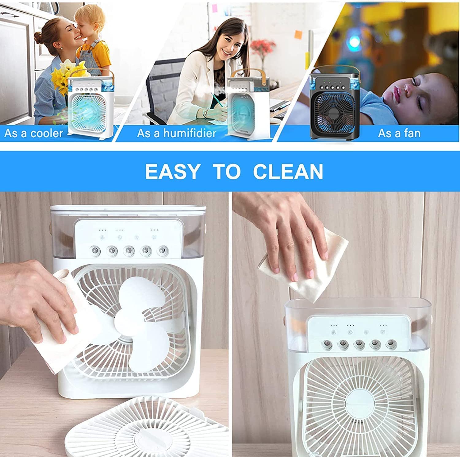 Portable Air Conditioner Fan - Hias E-commerce