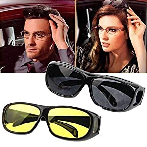 Night Driving Goggles Hd Vision (2 Pis Googles) - Hias E-commerce