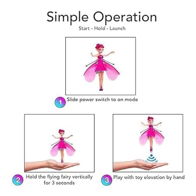 Magical Flying Fairy Doll Hand Sensor Control - Hias E-commerce