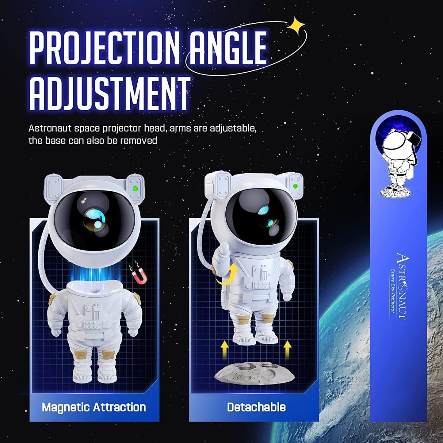 Astronaut Galaxy Projector - Hias E-commerce